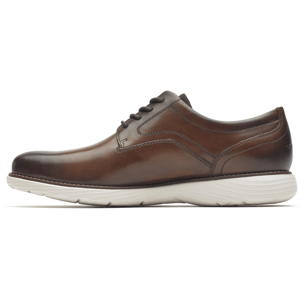 Rockport Oxfords Herre Brune - Garett Plain Toe - UKZY38460